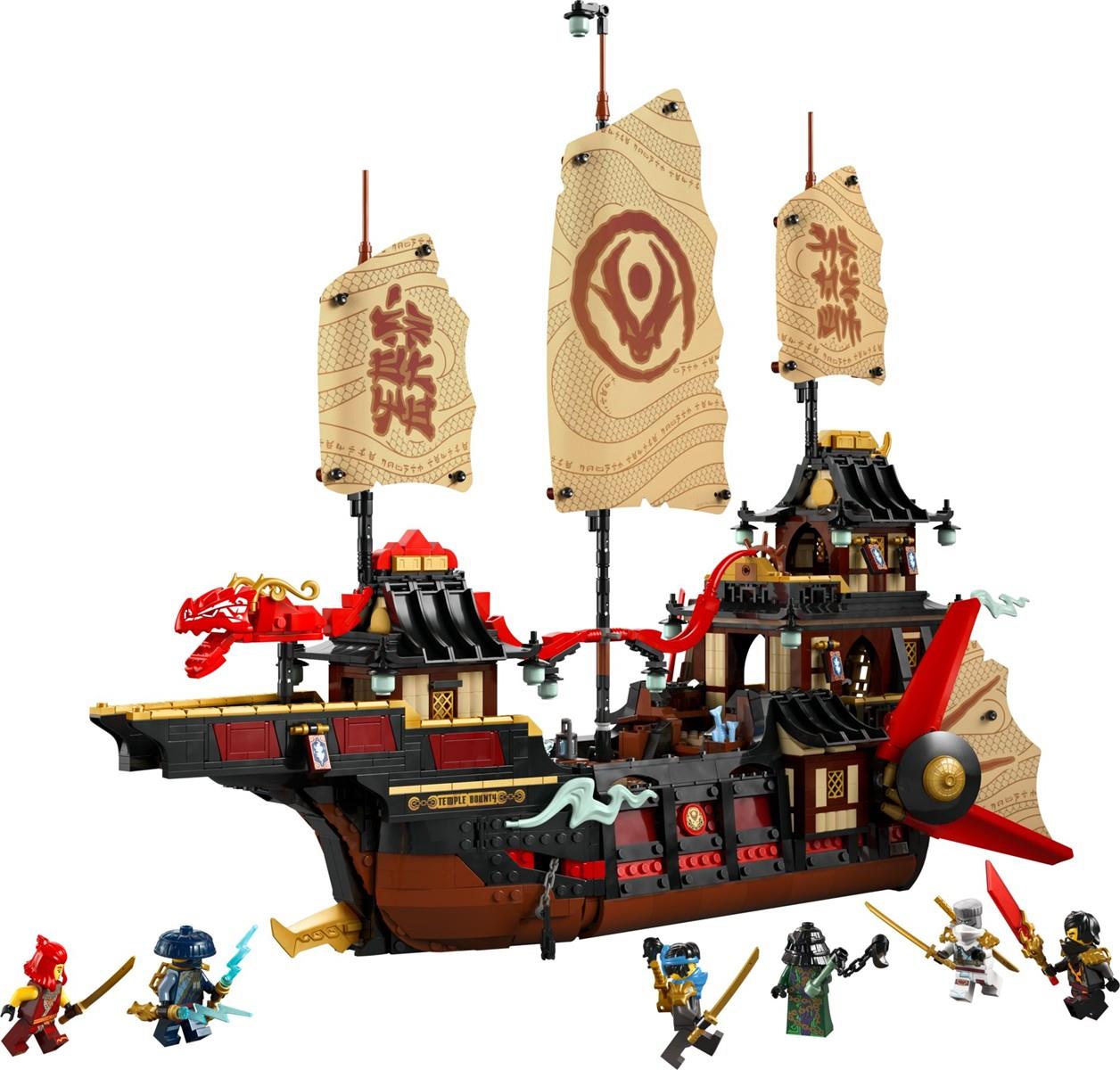 LEGO® NINJAGO® 71848 Der Tempel-Flugsegler