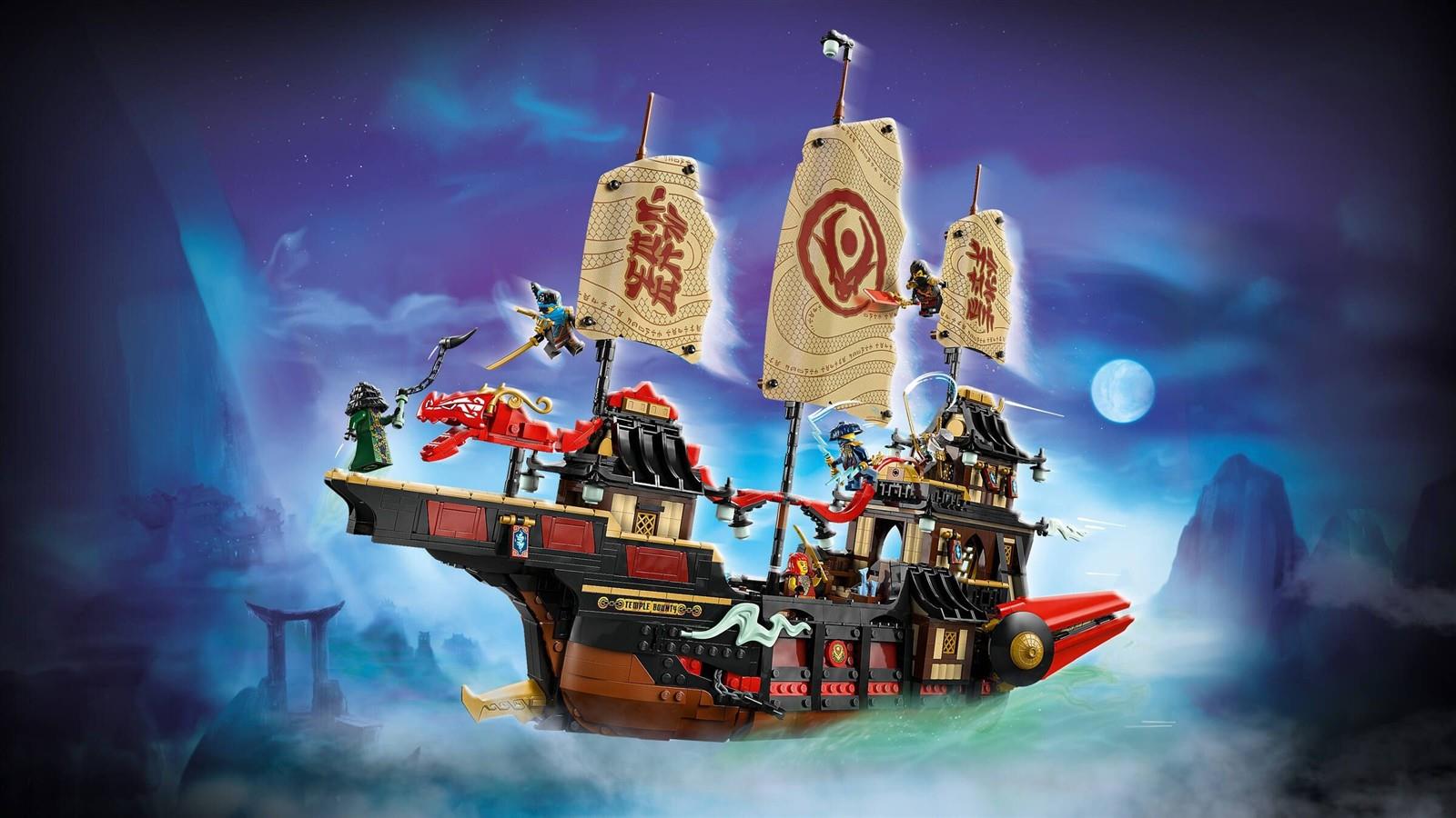 LEGO® NINJAGO® 71848 Der Tempel-Flugsegler