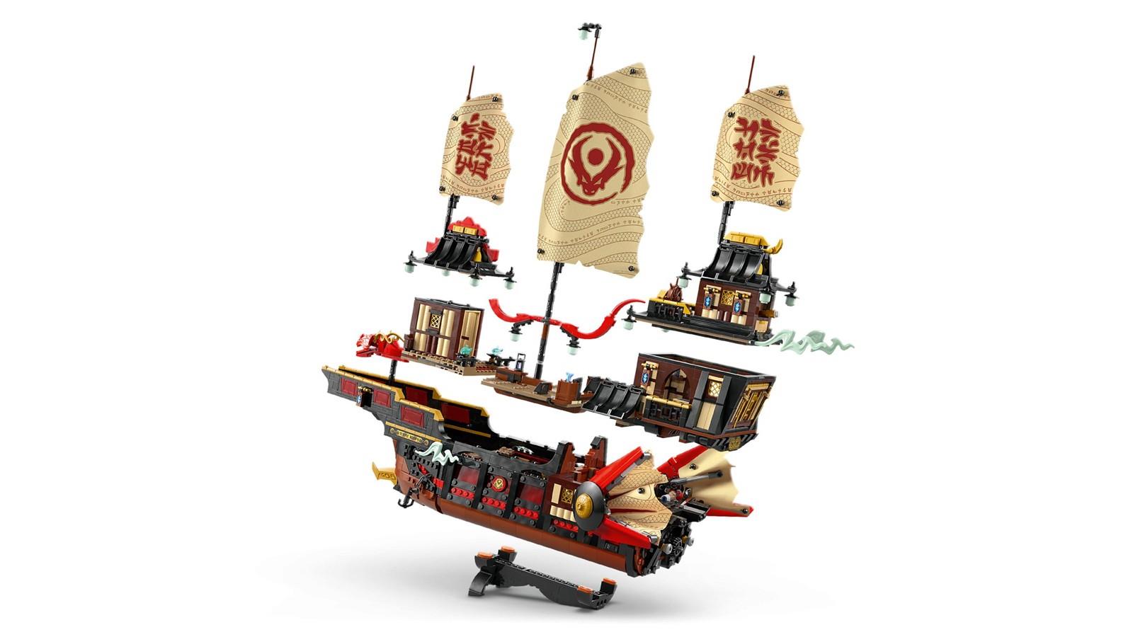 LEGO® NINJAGO® 71848 Der Tempel-Flugsegler