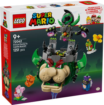 LEGO® Super Mario™ 72042 Prinz Florian & Schloss-Bowser
