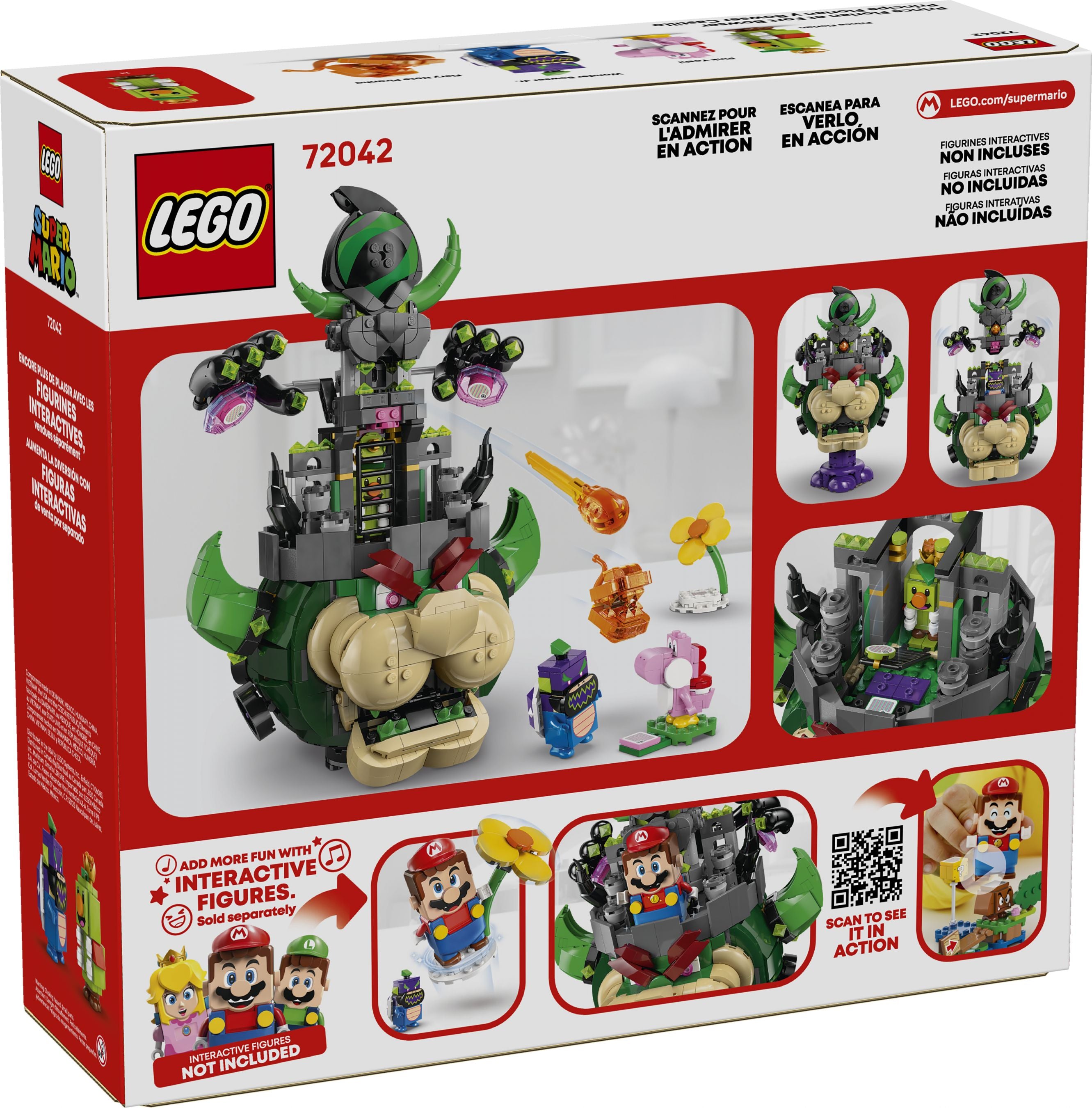 LEGO® Super Mario™ 72042 Prinz Florian & Schloss-Bowser