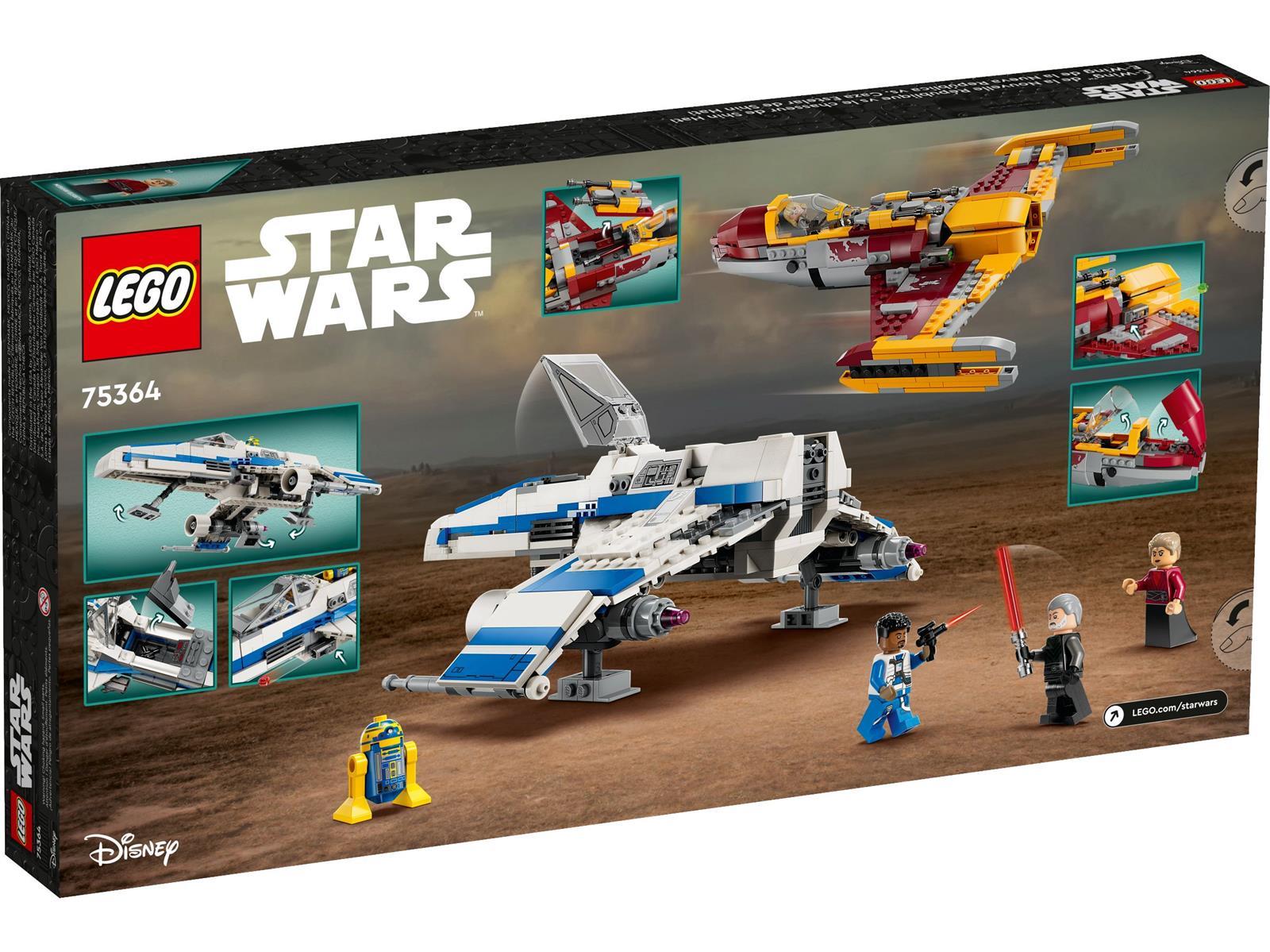 LEGO® Star Wars™ 75364 New Republic E-Wing™ vs. Shin Hatis Starfighter™