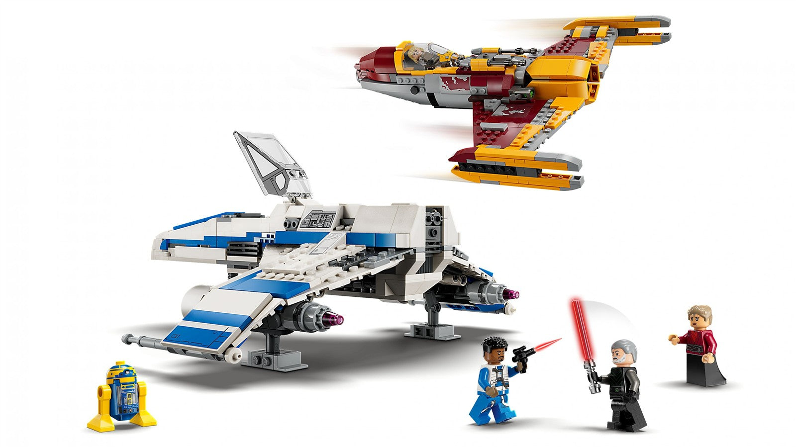 LEGO® Star Wars™ 75364 New Republic E-Wing™ vs. Shin Hatis Starfighter™
