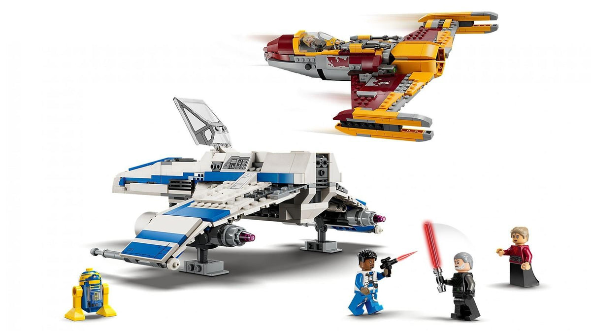 LEGO® Star Wars™ 75364 New Republic E-Wing™ vs. Shin Hatis Starfighter™