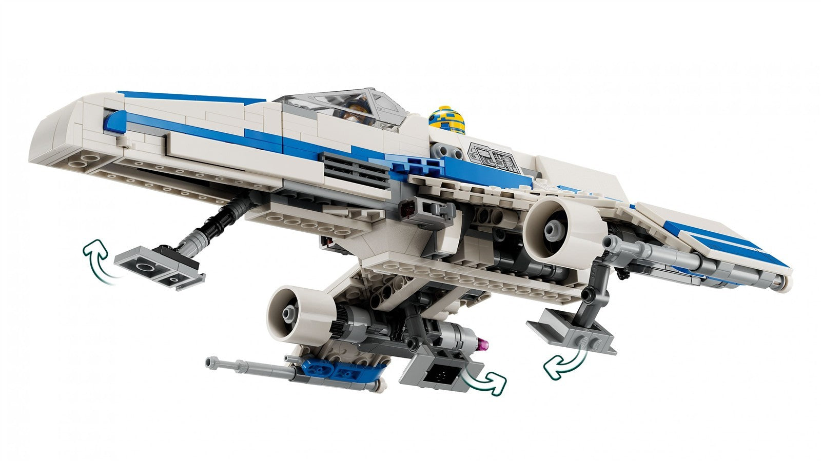 LEGO® Star Wars™ 75364 New Republic E-Wing™ vs. Shin Hatis Starfighter™