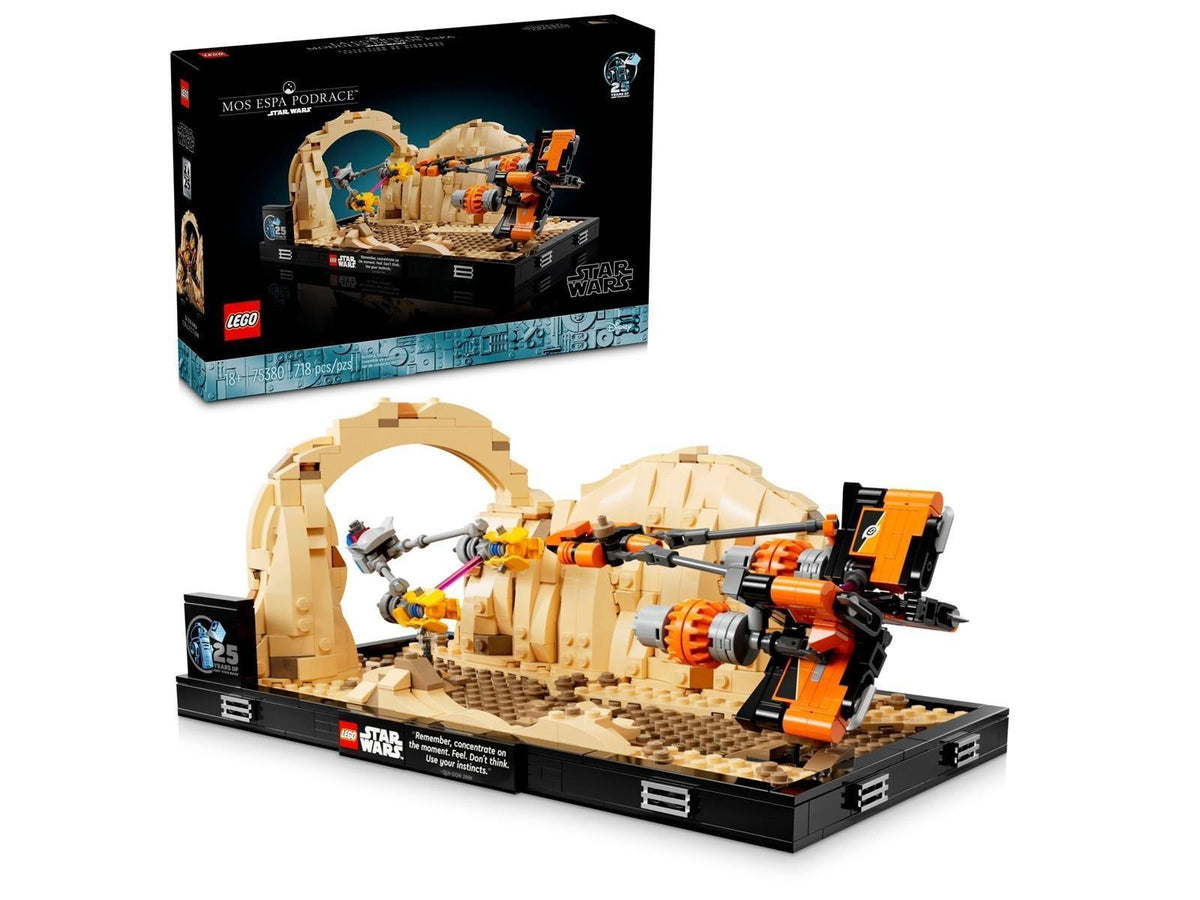 LEGO® Star Wars 75380 Podrennen in Mos Espa – Diorama