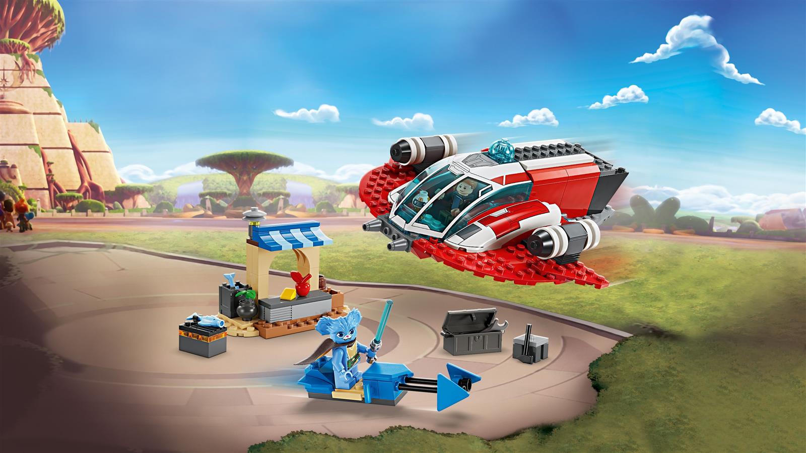LEGO® Star Wars™ 75384 Der Crimson Firehawk™