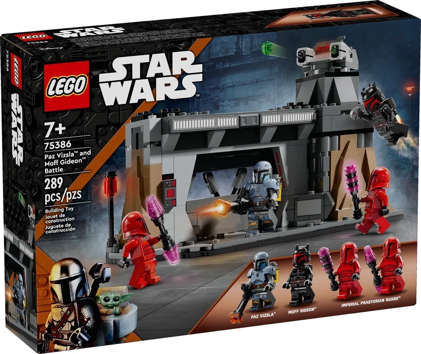 LEGO® Star Wars™ 75386 Duell zwischen Paz Vizsla™ und Moff Gideon™