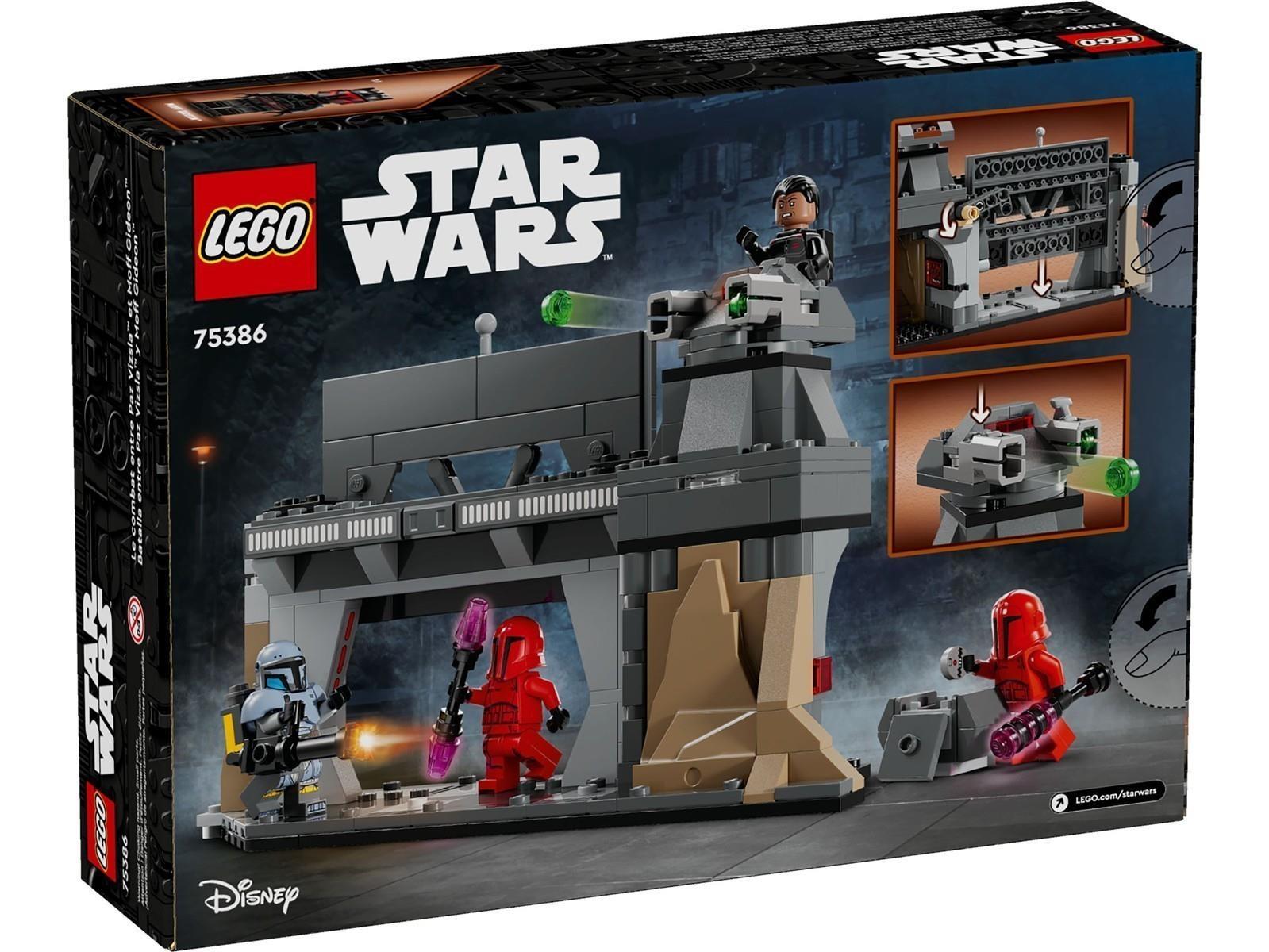 LEGO® Star Wars™ 75386 Duell zwischen Paz Vizsla™ und Moff Gideon™