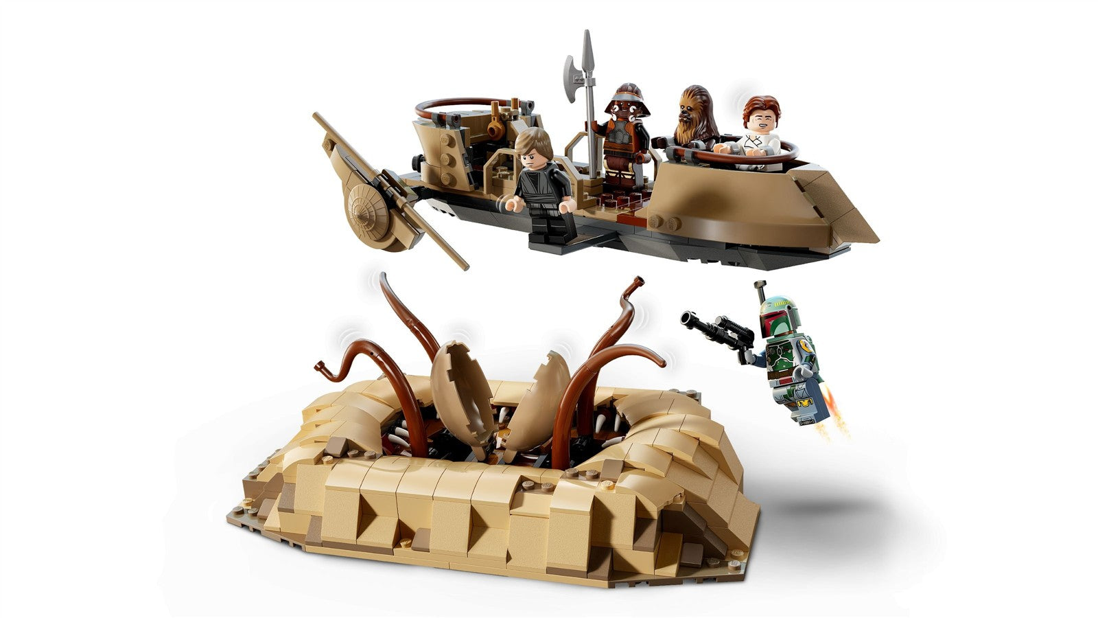 LEGO® Star Wars™ 75396 Wüsten-Skiff und Sarlacc-Grube