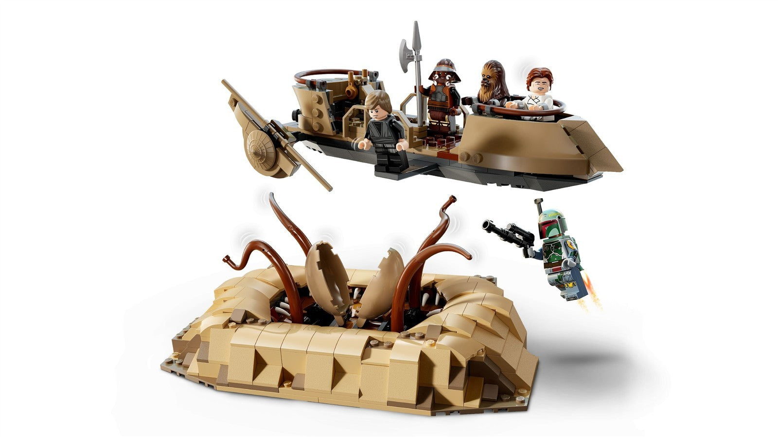 LEGO® Star Wars™ 75396 Wüsten-Skiff und Sarlacc-Grube