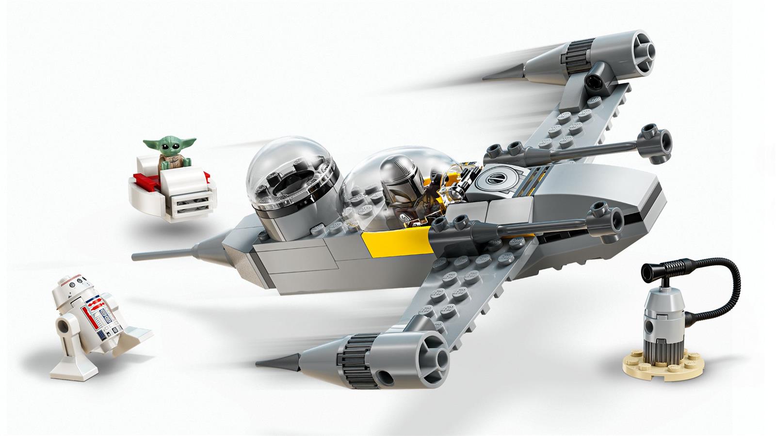 LEGO® Star Wars™ 75410 Mandos und Grogus N-1 Starfighter™