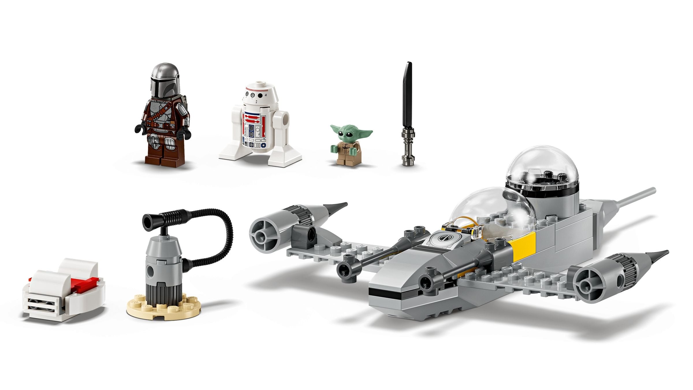 LEGO® Star Wars™ 75410 Mandos und Grogus N-1 Starfighter™