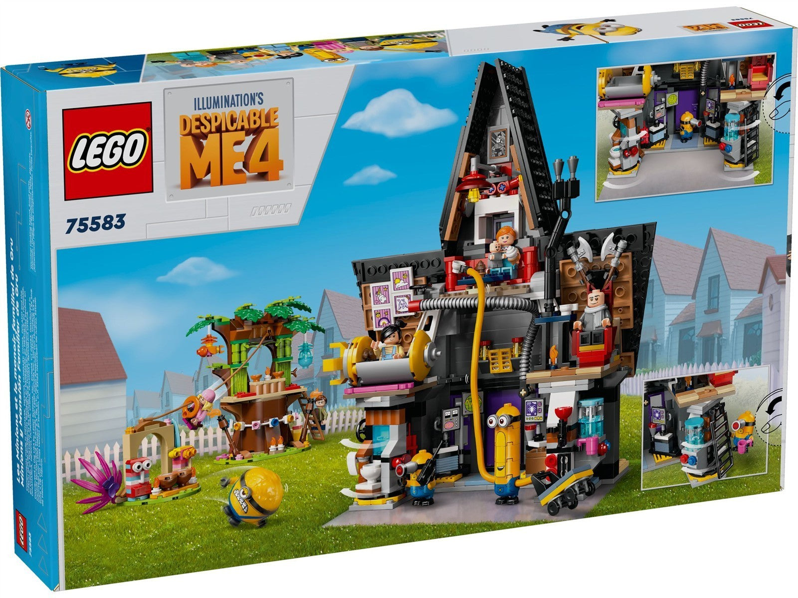 LEGO® Minions: Despicable Me 4 75583 Familienvilla von Gru und den Minions