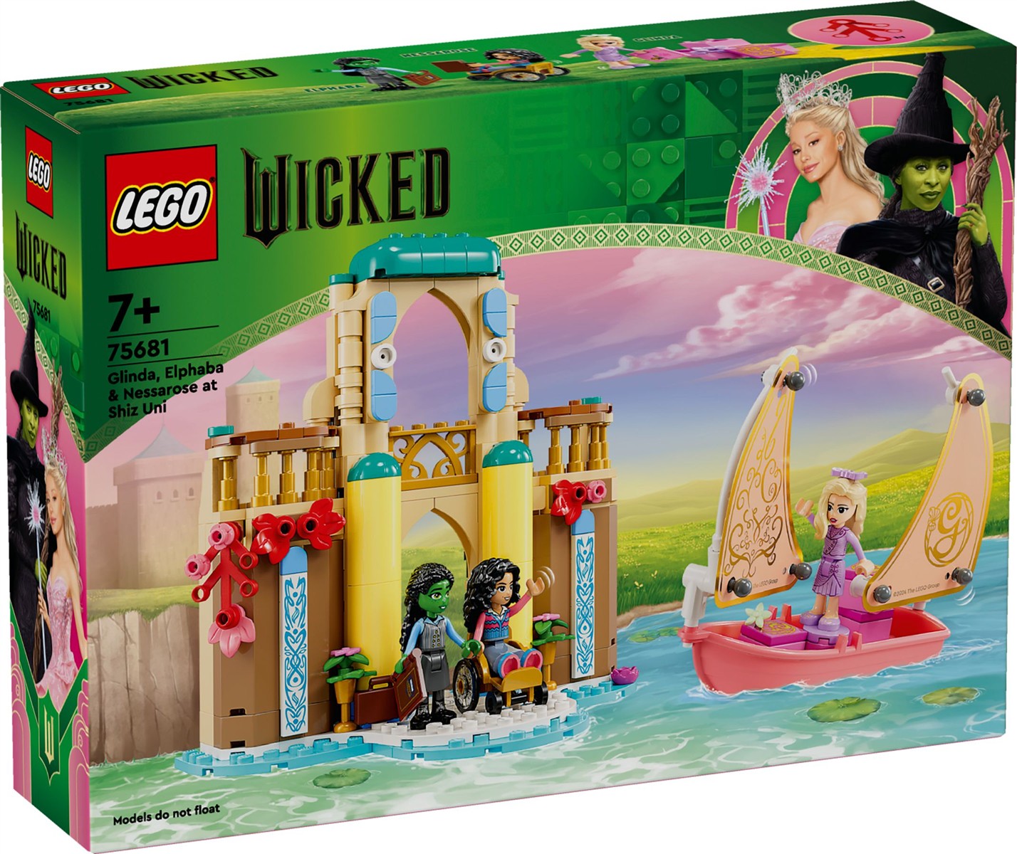 LEGO® Wicked 75681 Glinda, Elphaba und Nessarose an der Universität Shiz