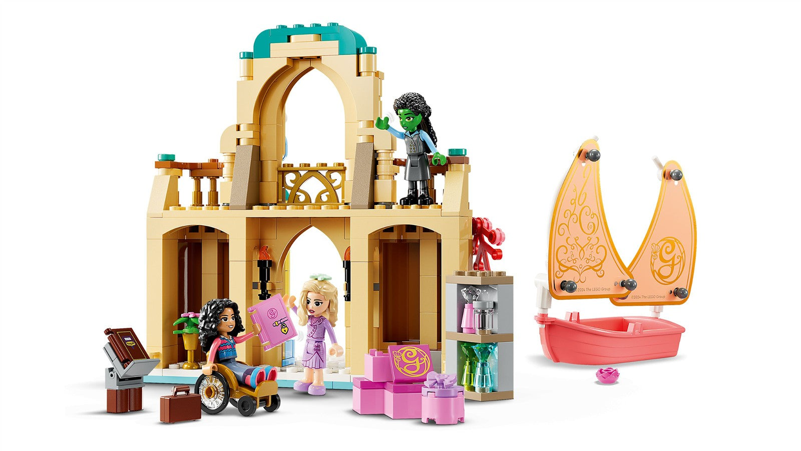 LEGO® Wicked 75681 Glinda, Elphaba und Nessarose an der Universität Shiz