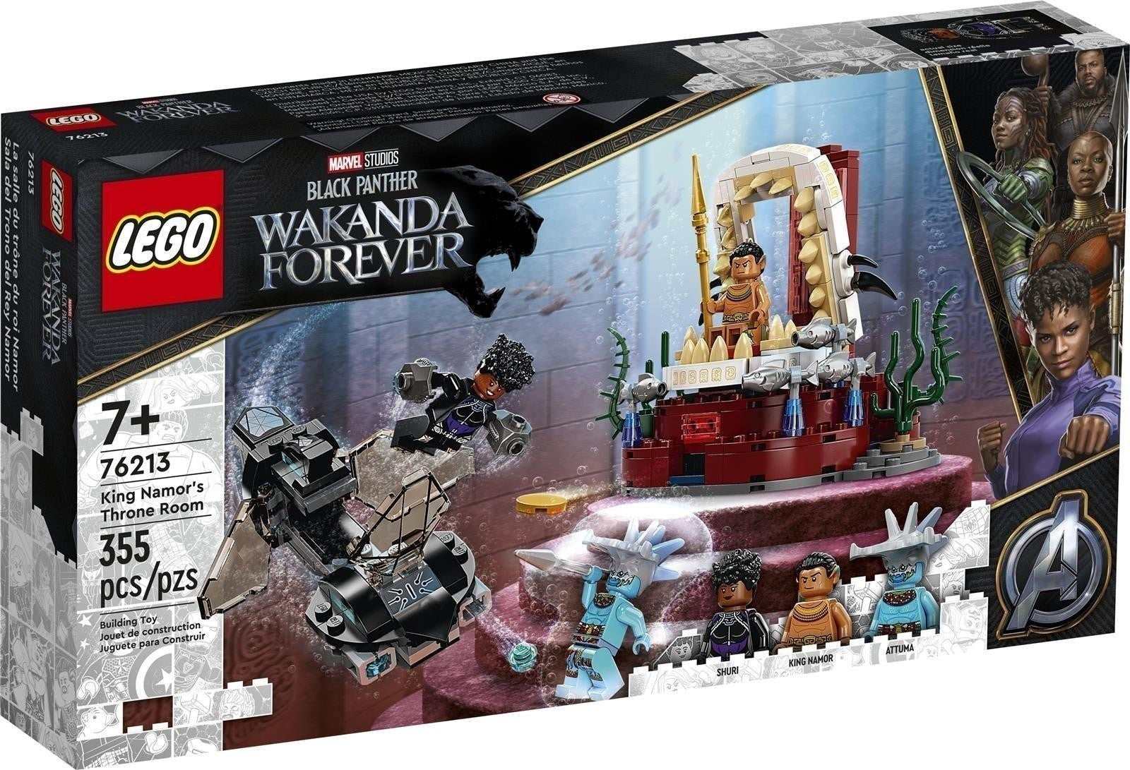 LEGO® Marvel Super Heroes 76213 König Namors Thronsaal