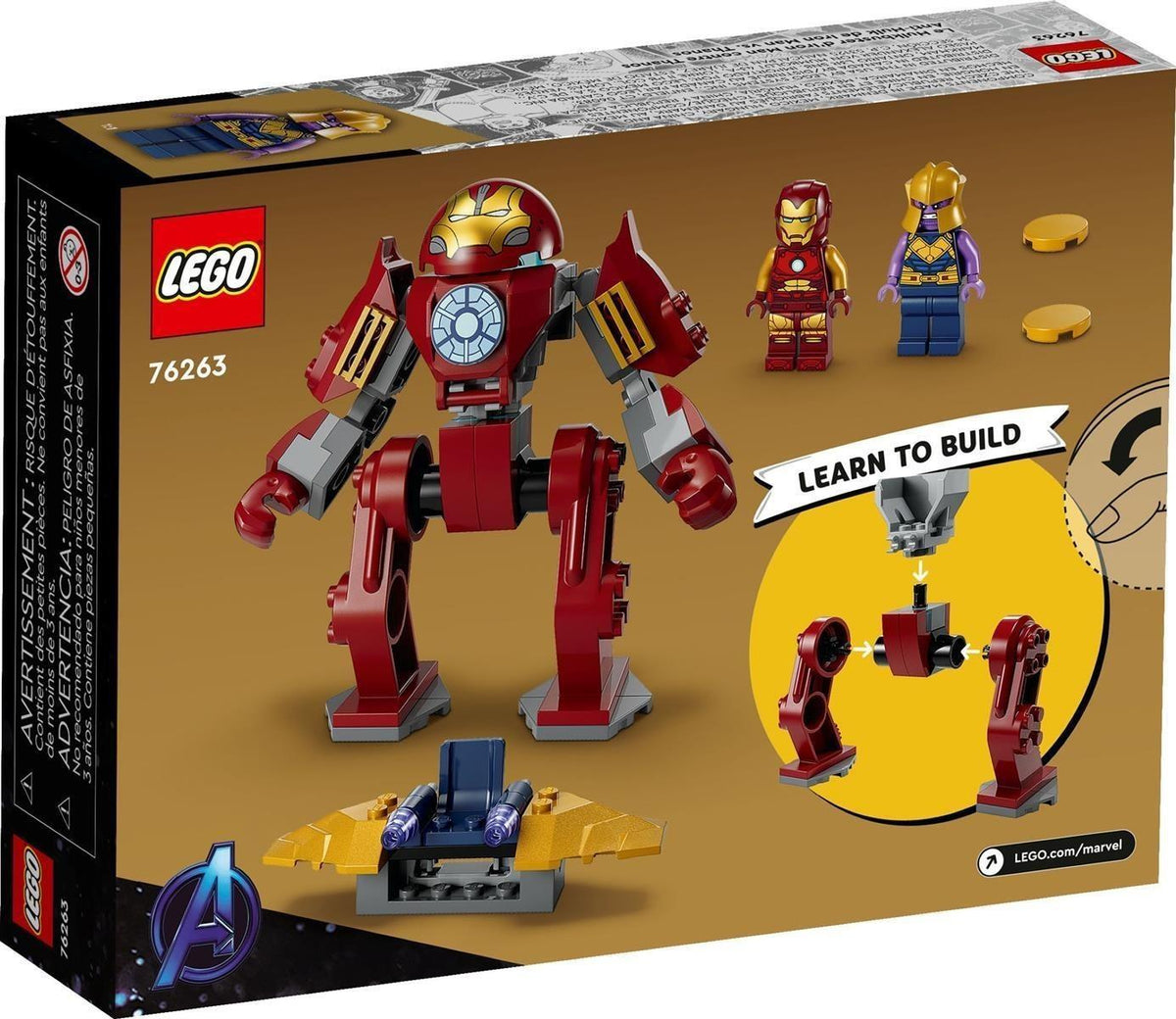 LEGO® Super Heroes 76263 Iron Man Hulkbuster vs. Thanos