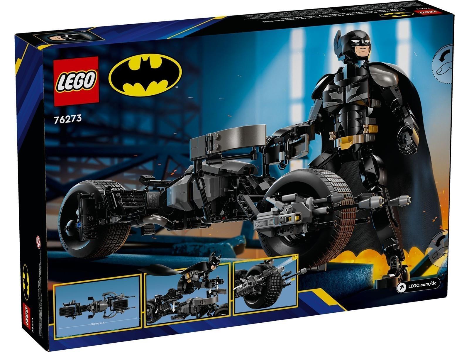 LEGO® Super Heroes 76273 Batman™ Baufigur mit dem Batpod