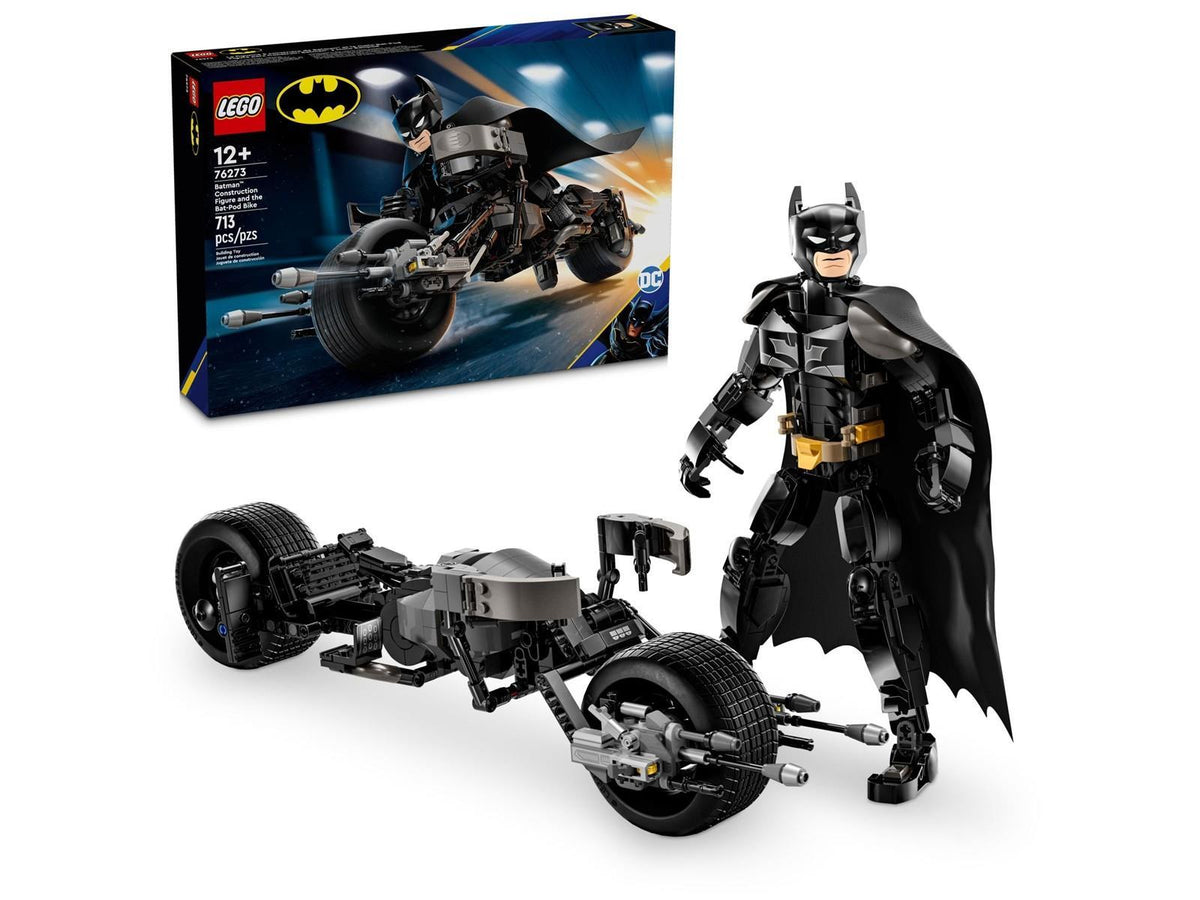 LEGO® Super Heroes 76273 Batman™ Baufigur mit dem Batpod