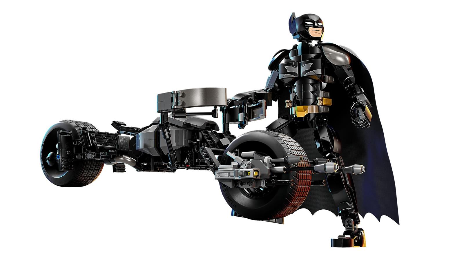 LEGO® Super Heroes 76273 Batman™ Baufigur mit dem Batpod