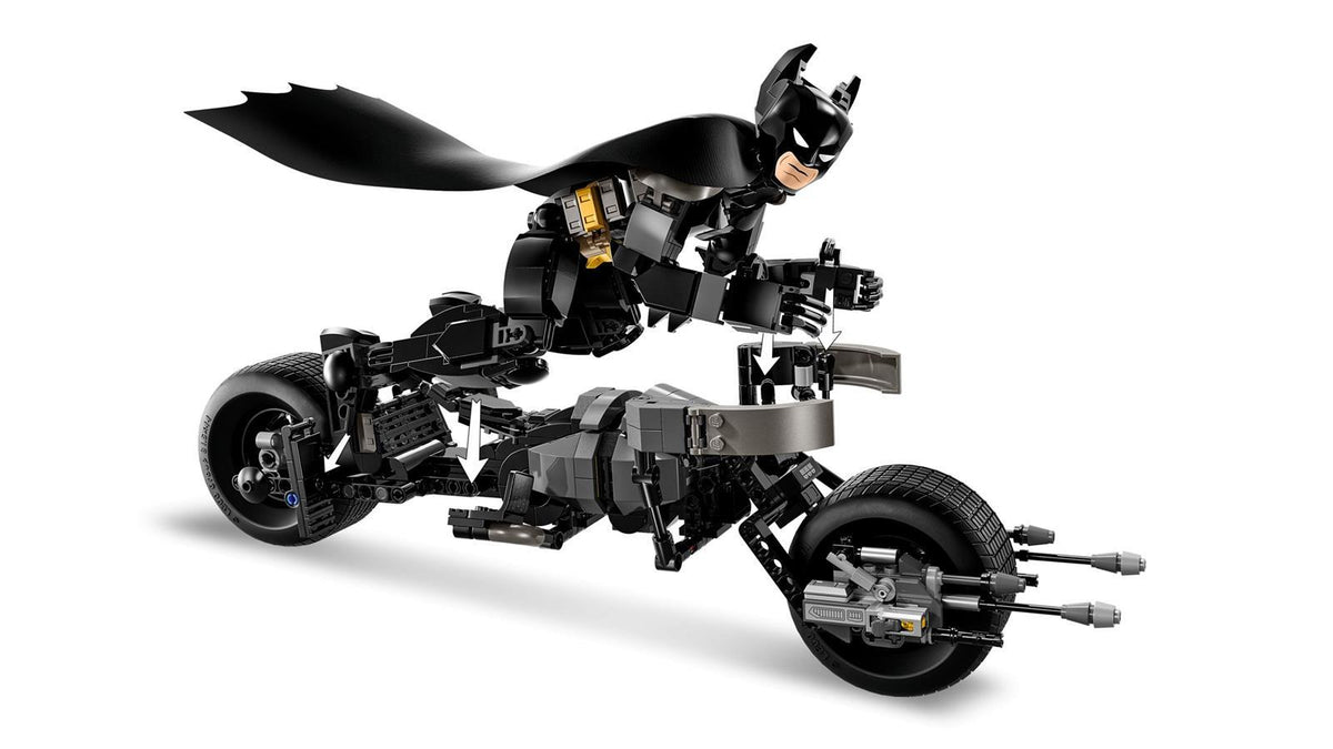 LEGO® Super Heroes 76273 Batman™ Baufigur mit dem Batpod