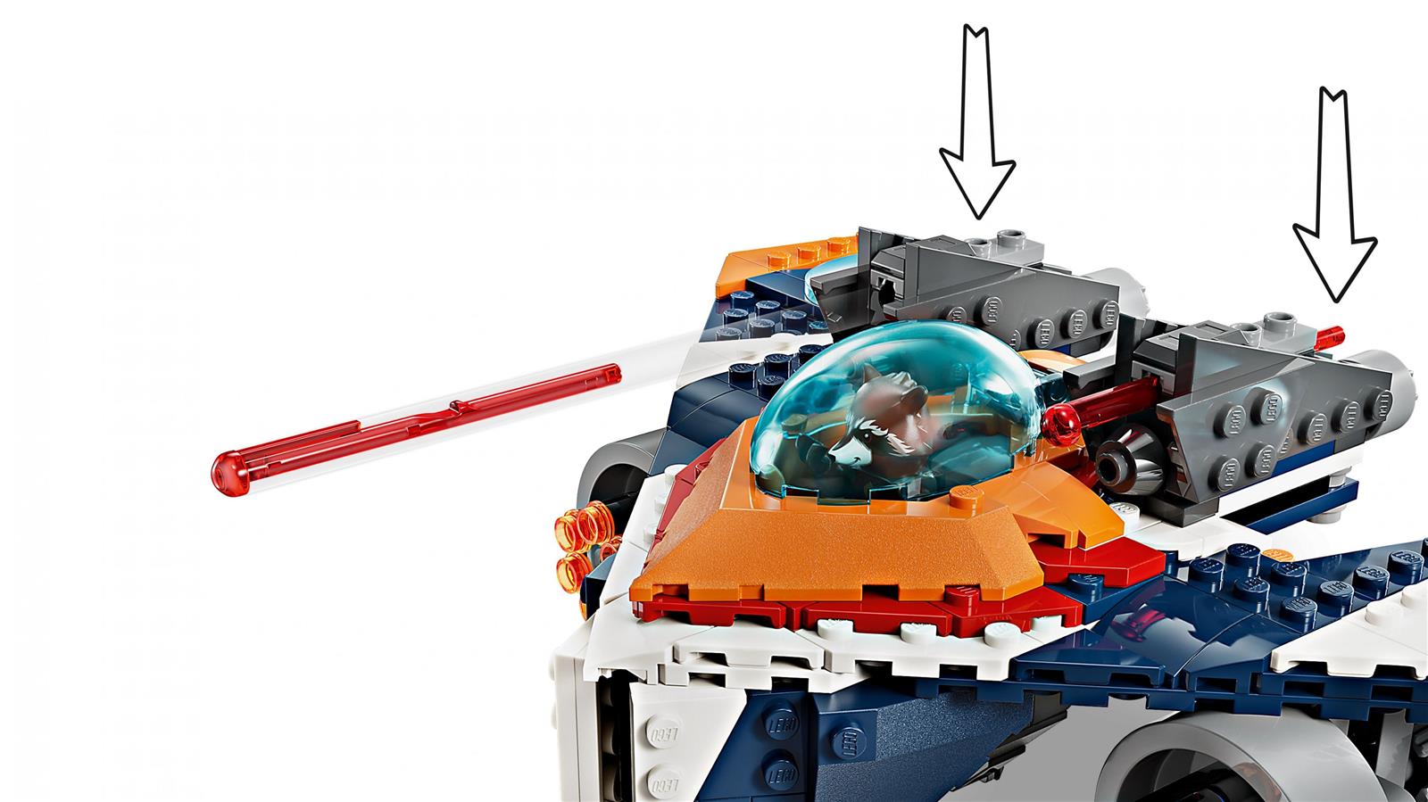 LEGO® Super Heroes 76278 Rockets Raumschiff vs. Ronan