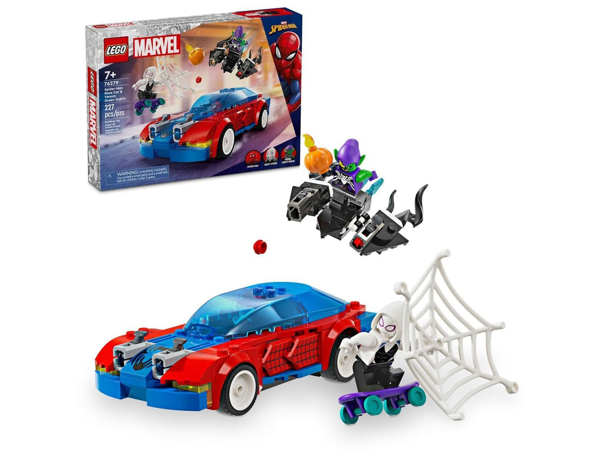 LEGO® Marvel Super Heroes 76279 Spider-Mans Rennauto Venom Green Goblin