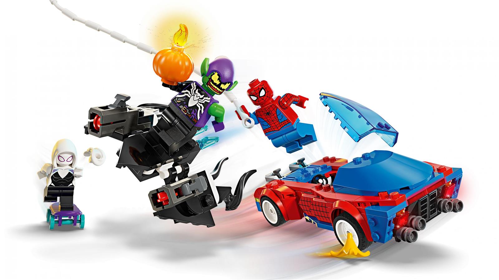 LEGO® Marvel Super Heroes 76279 Spider-Mans Rennauto Venom Green Goblin