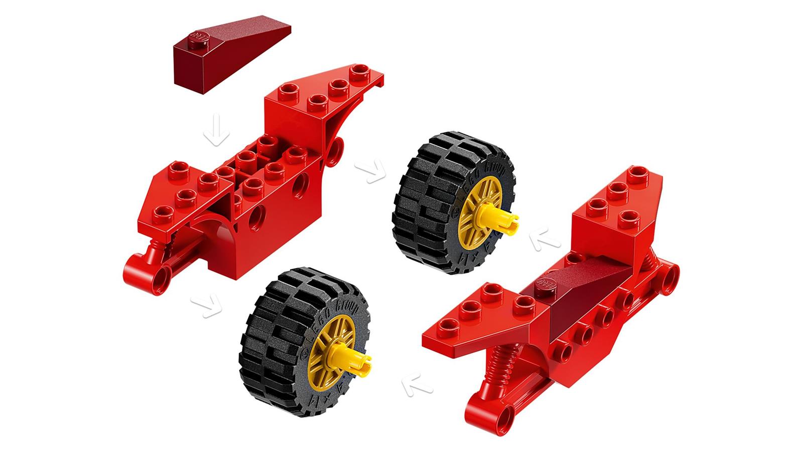 LEGO® Super Heroes 76287 Iron Man mit Bike und der Hulk