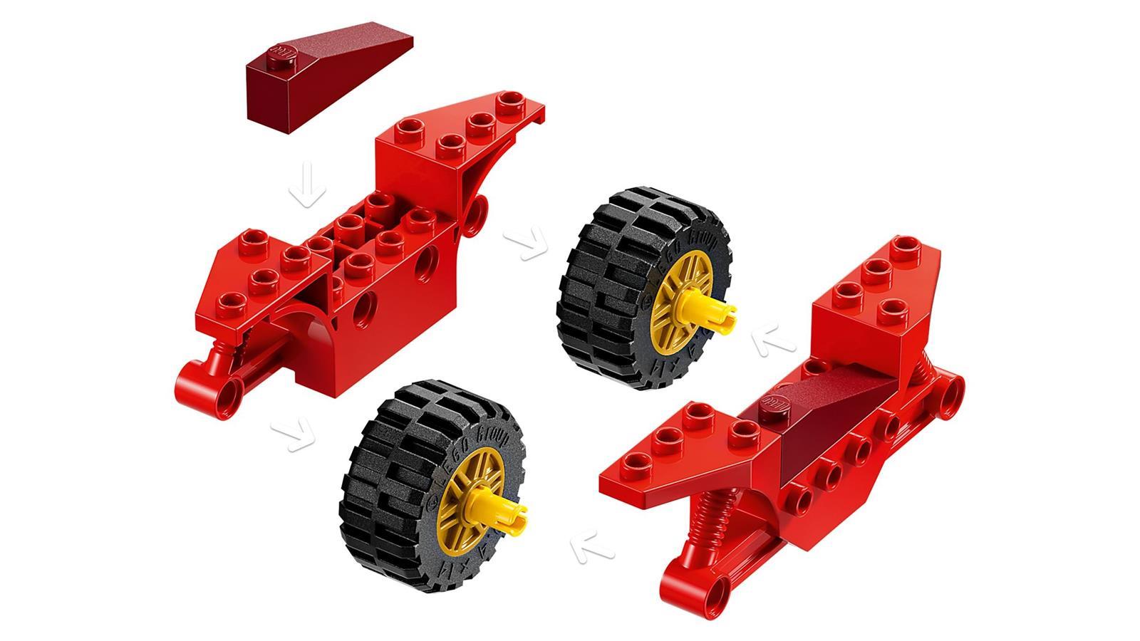 LEGO® Super Heroes 76287 Iron Man mit Bike und der Hulk