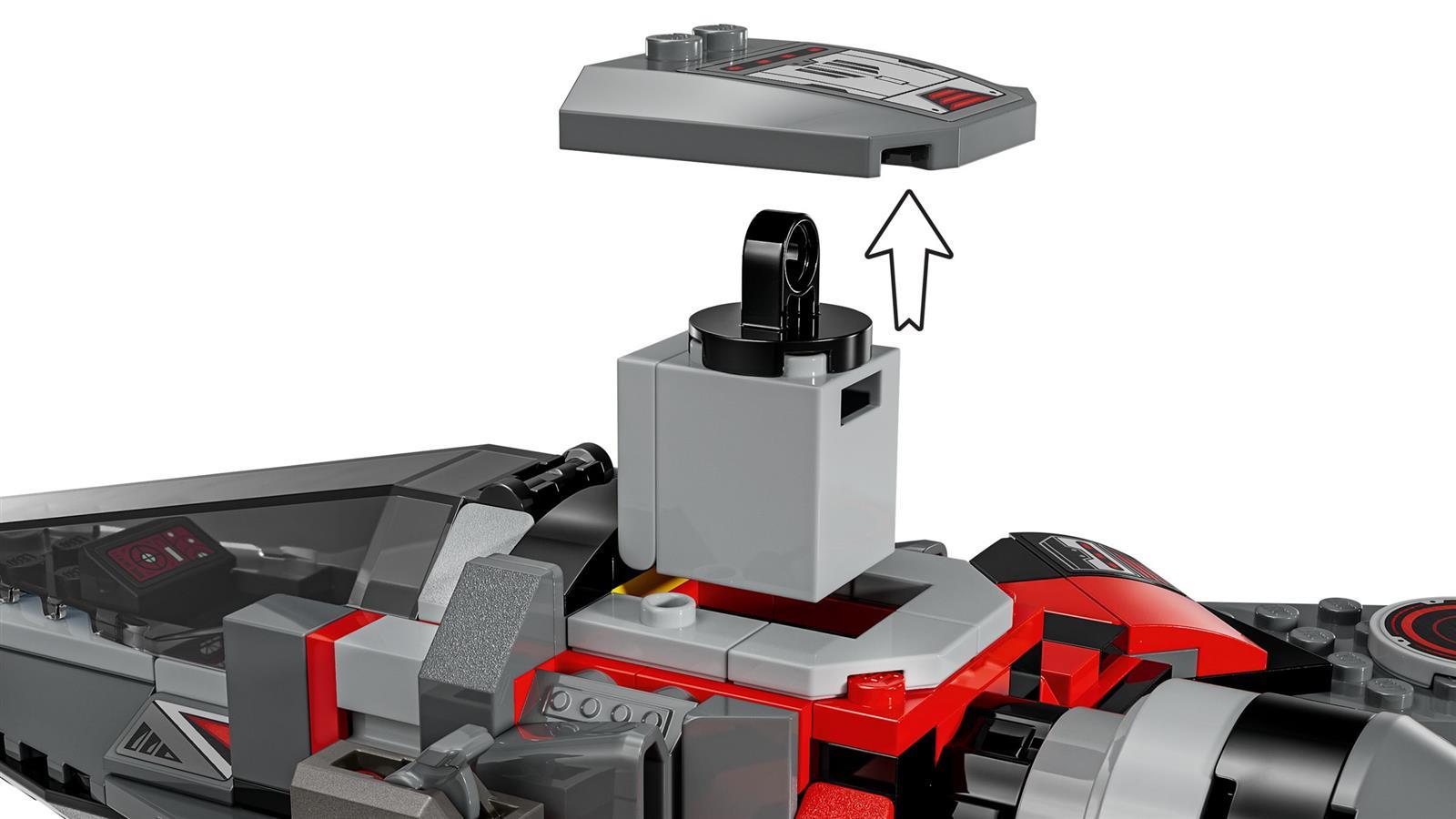 LEGO® Super Heroes 76292 Showdown zwischen Captain America und Red Hulk