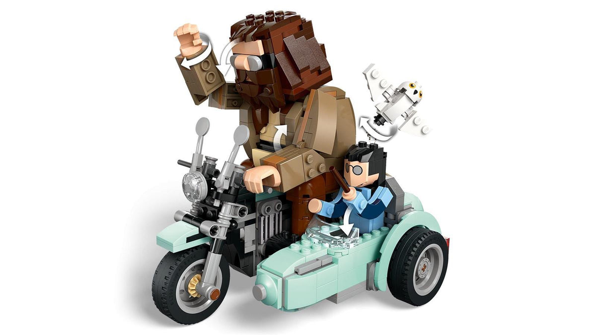 LEGO® Harry Potter™ 76443 Hagrids und Harrys Motorradtour