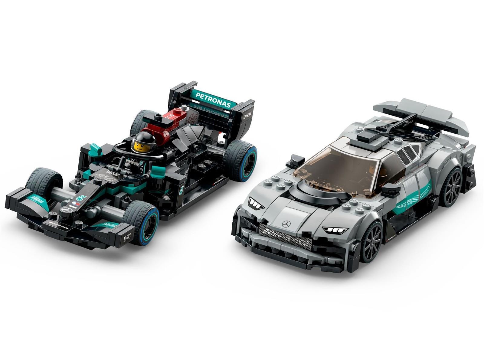 LEGO® Speed Champions 76909 Mercedes-AMG F1 W12 E Performance & Mercedes-AMG Project One
