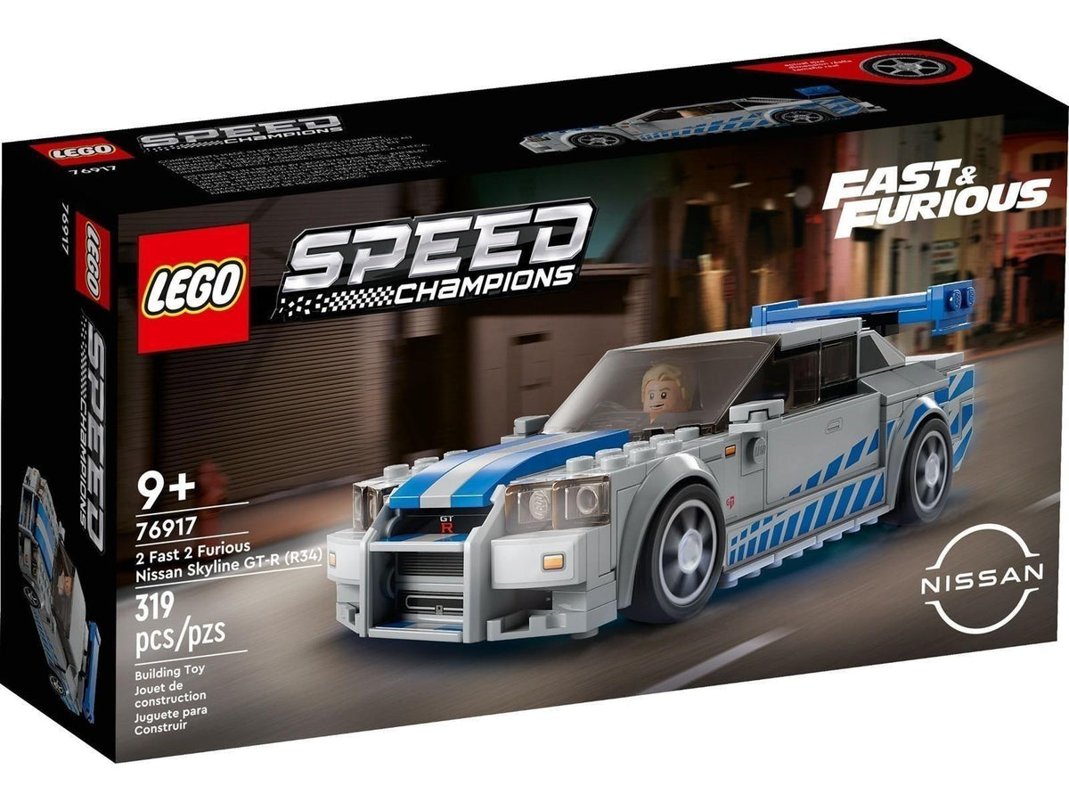 LEGO® Speed Champions 76917 2 Fast 2 Furious Nissan Skyline GT-R (R34)