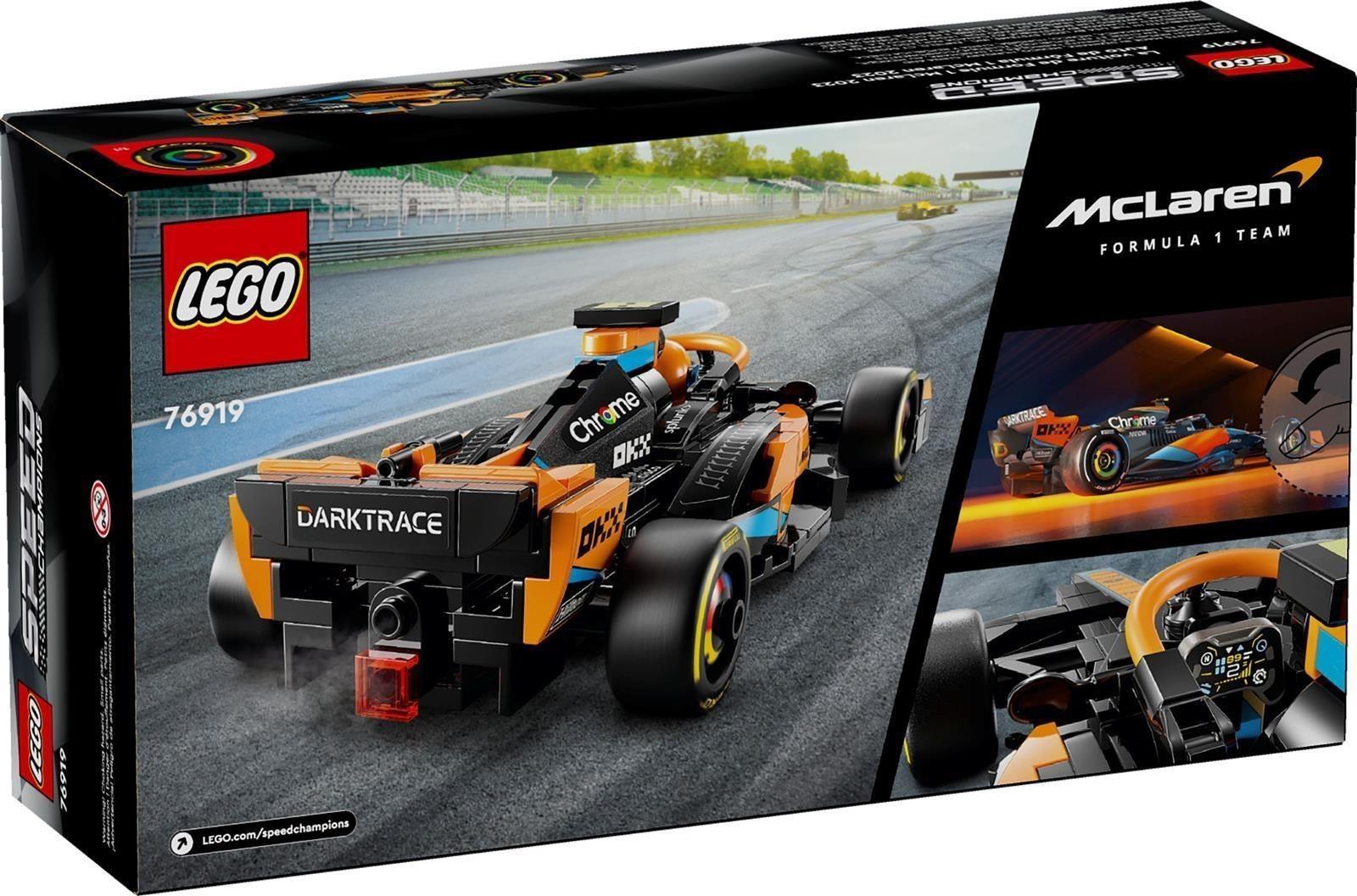 LEGO® Speed Champions 76919 McLaren Formel-1 Rennwagen 2023