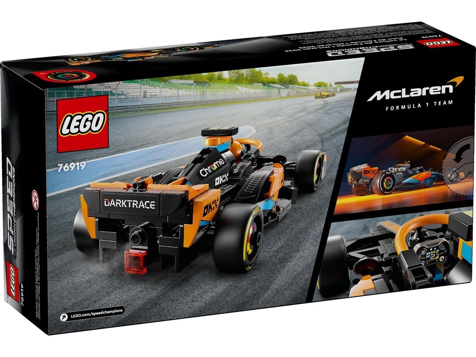 LEGO® Speed Champions 76919 McLaren Formel-1 Rennwagen 2023