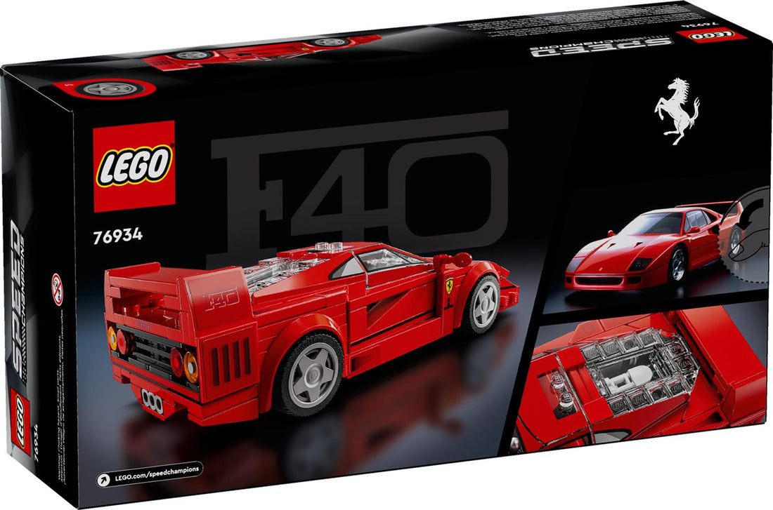 LEGO® Speed Champions 76934 Ferrari F40 Supersportwagen