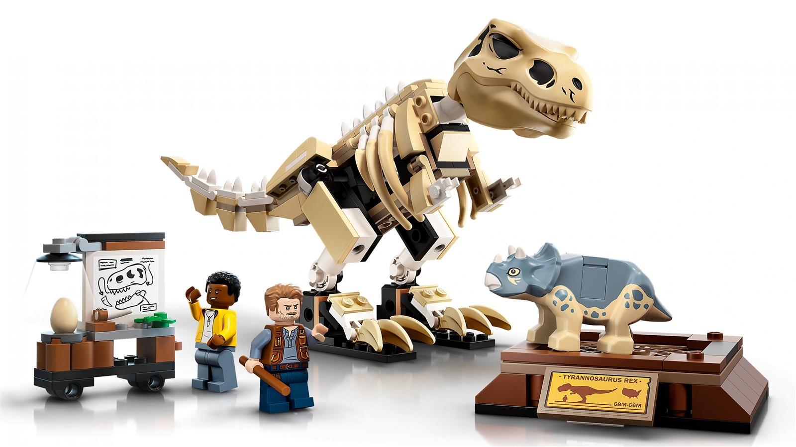 LEGO® Jurassic World™ 76940 T. Rex-Skelett in der Fossilienausstellung