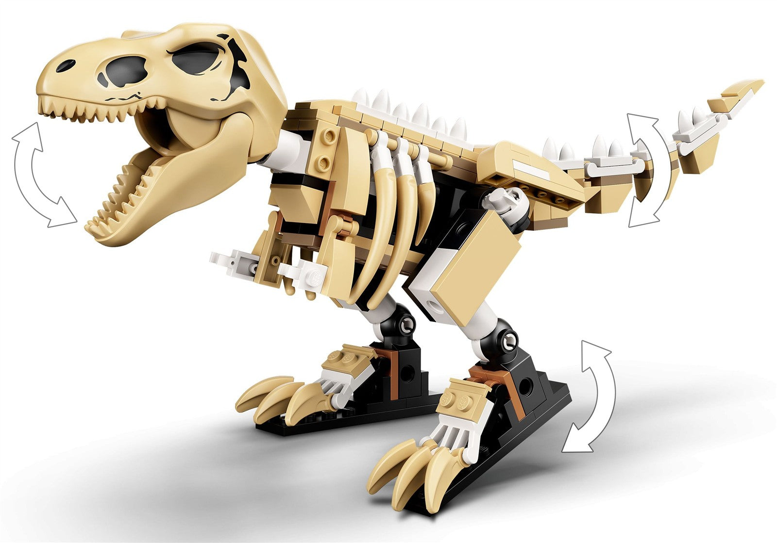 LEGO® Jurassic World™ 76940 T. Rex-Skelett in der Fossilienausstellung