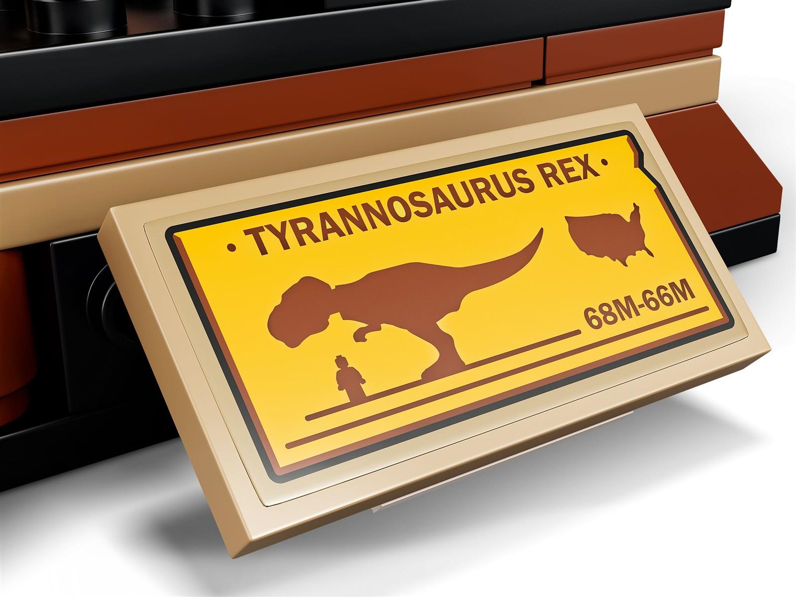LEGO® Jurassic World™ 76940 T. Rex-Skelett in der Fossilienausstellung