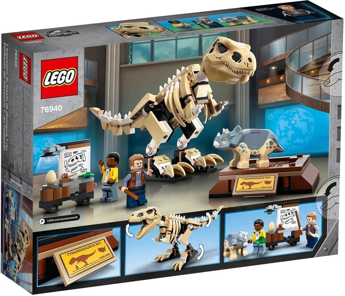 LEGO® Jurassic World™ 76940 T. Rex-Skelett in der Fossilienausstellung