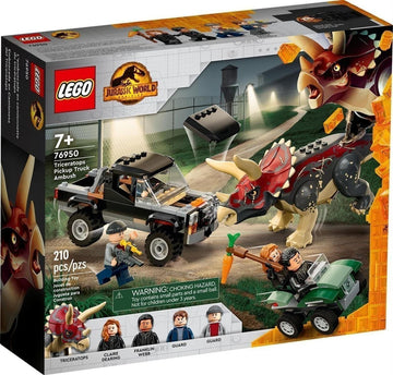 LEGO® Jurassic World™ 76950 Triceratops-Angriff