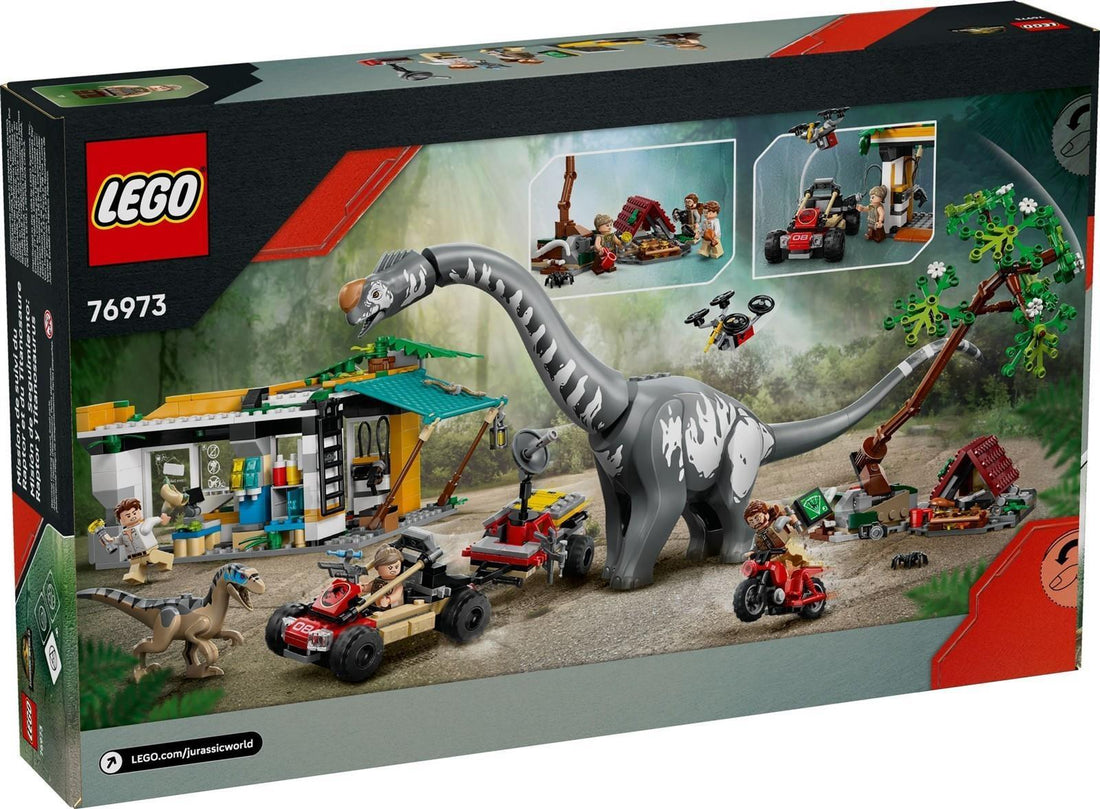 LEGO® Jurassic World™ 76973 Raptor & Titanosaurus: Große Fährtensuche