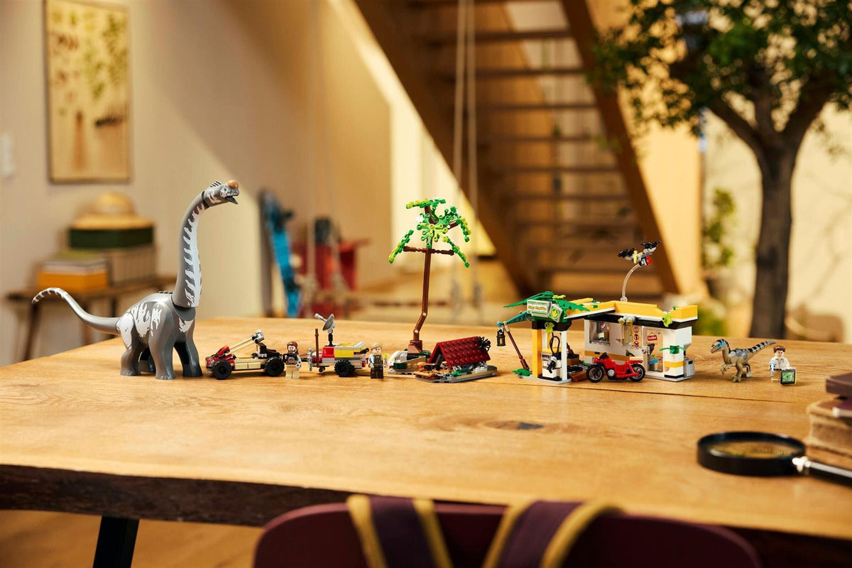 LEGO® Jurassic World™ 76973 Raptor & Titanosaurus: Große Fährtensuche