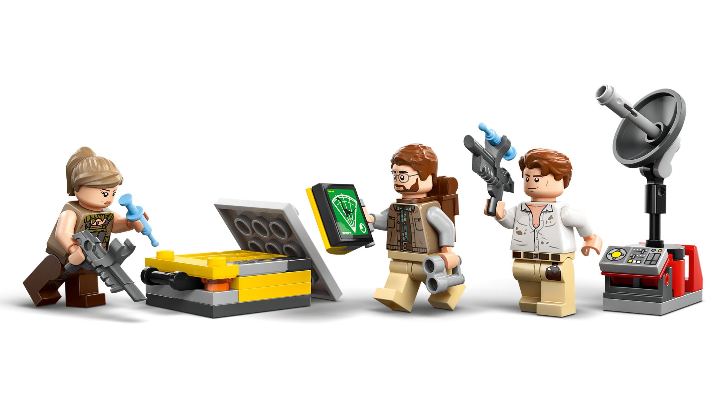 LEGO® Jurassic World™ 76973 Raptor & Titanosaurus: Große Fährtensuche