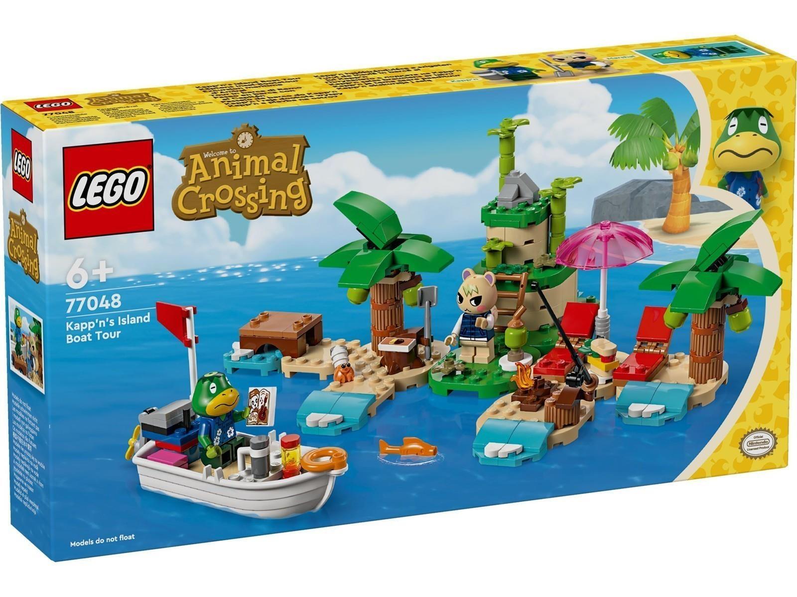 LEGO® Animal Crossing™ 77048 Käptens Insel-Bootstour