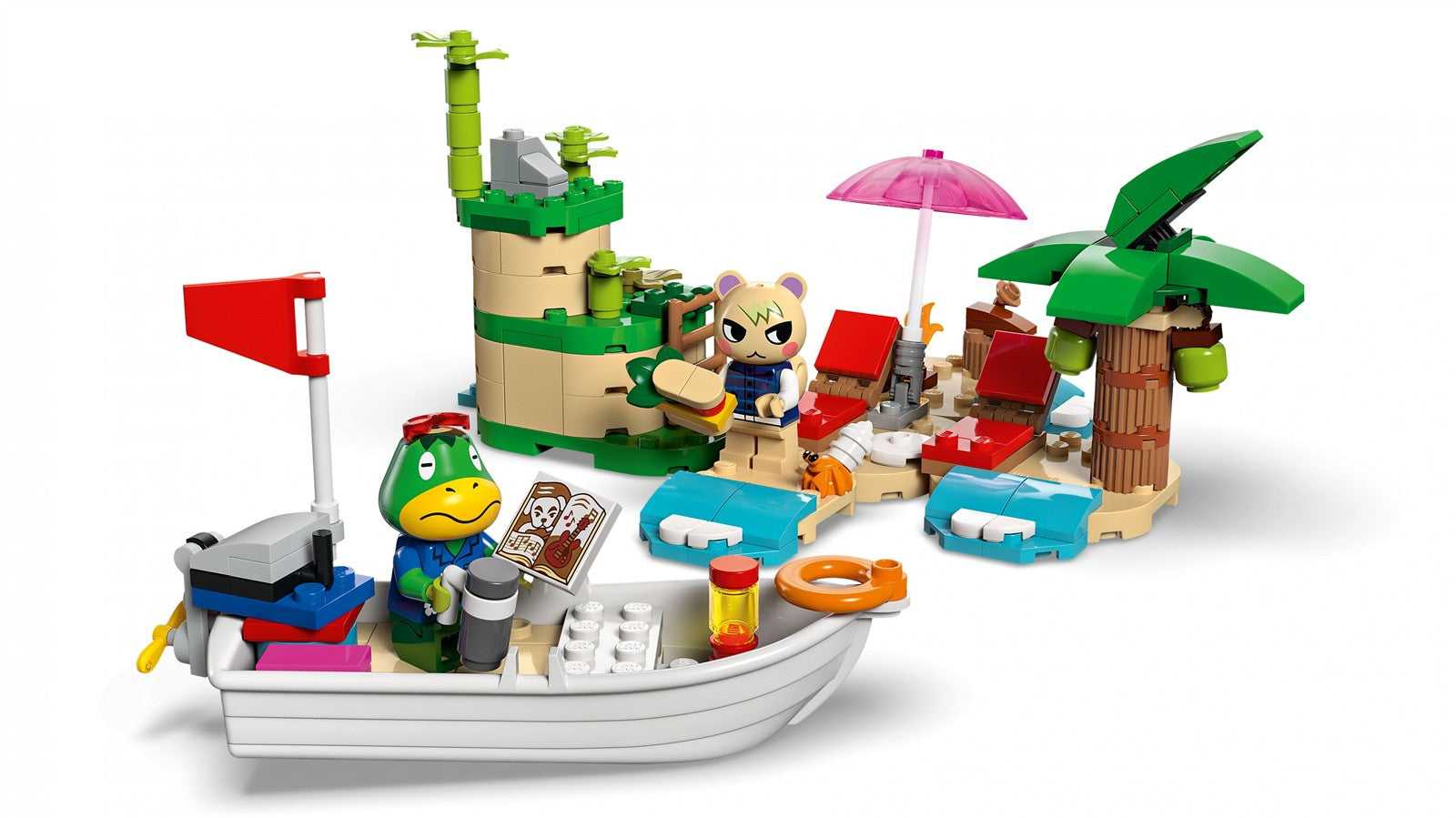 LEGO® Animal Crossing™ 77048 Käptens Insel-Bootstour