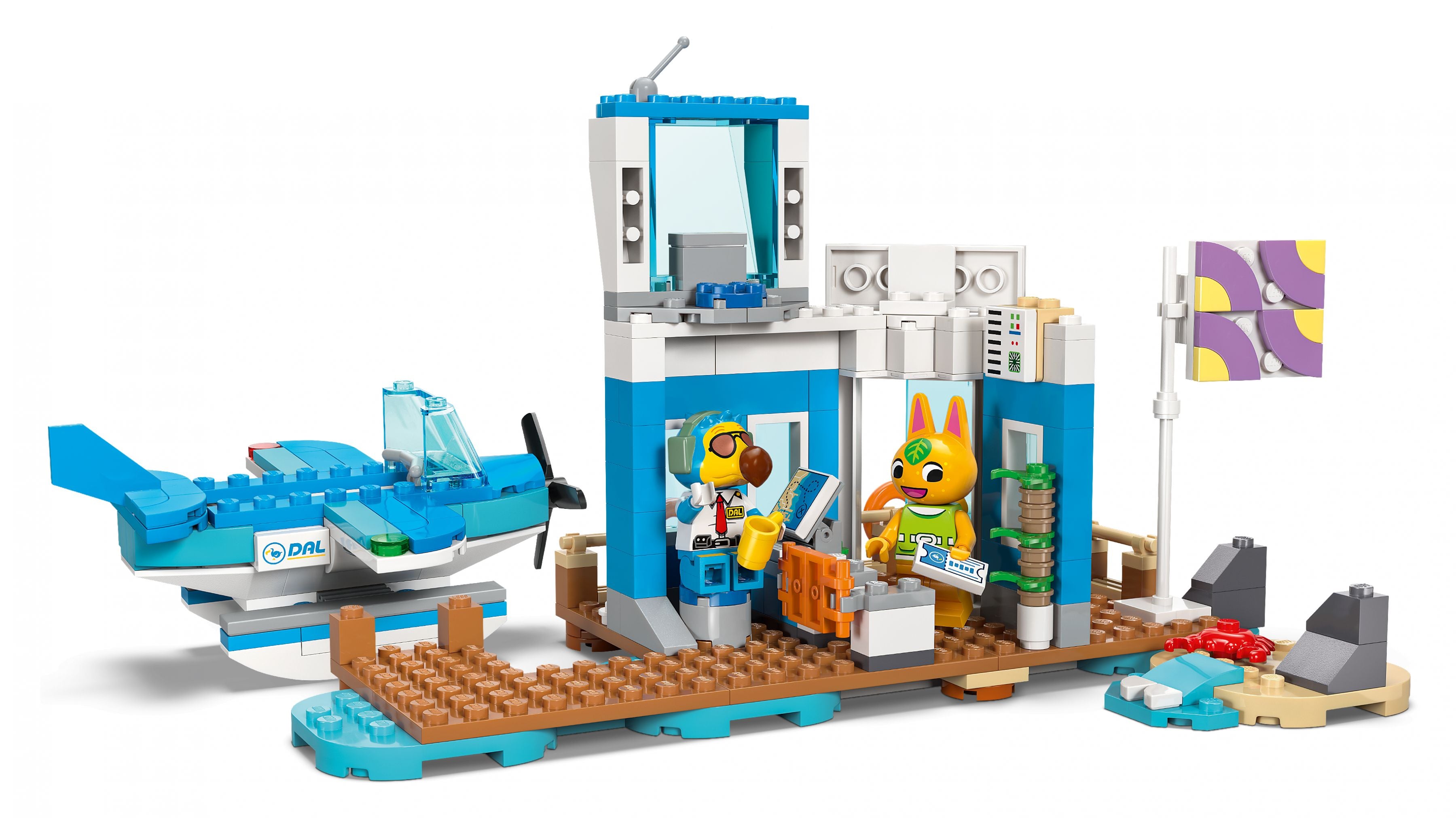 LEGO® Animal Crossing™ 77051 Flieg mit Dodo Airlines