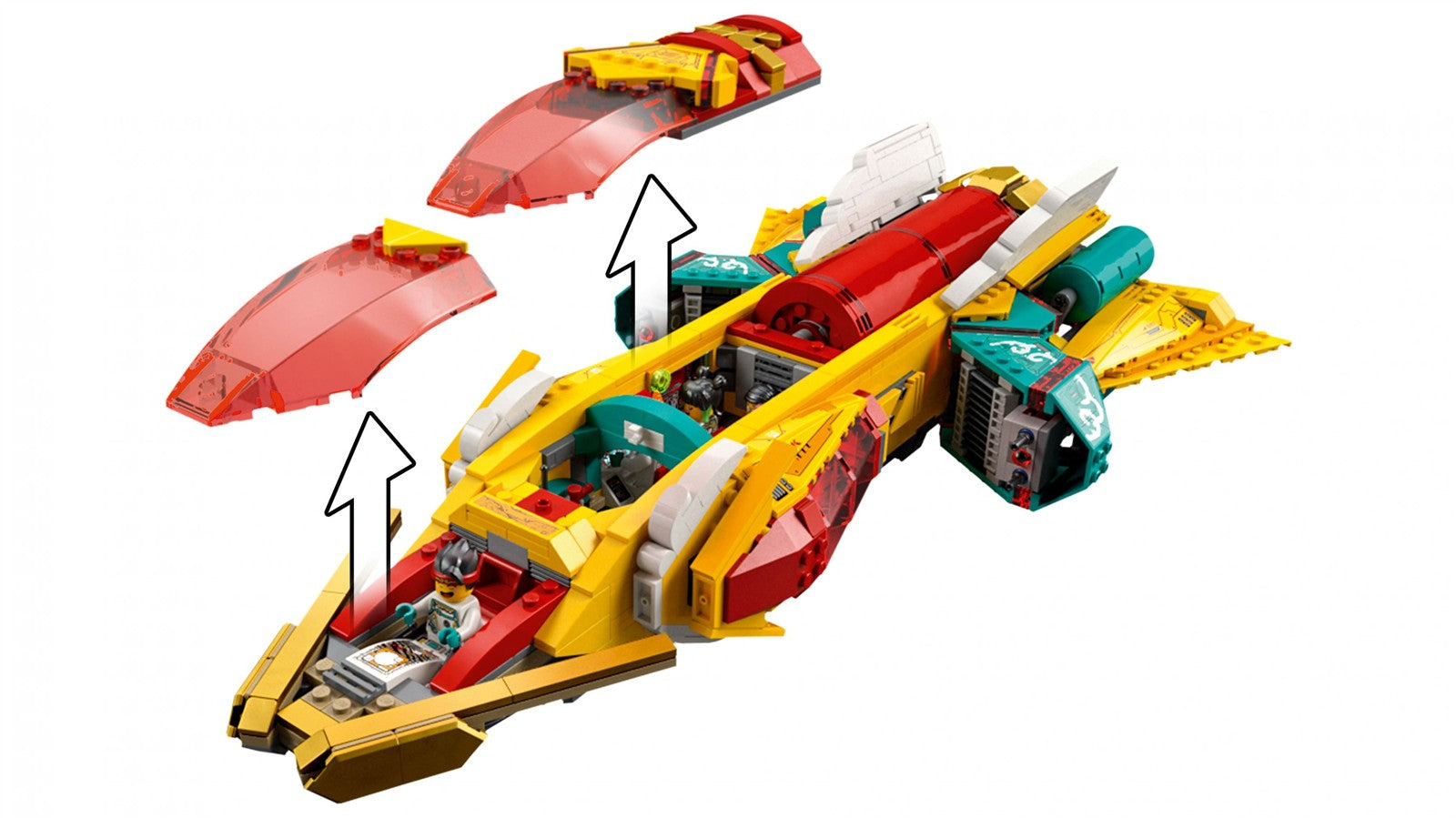 LEGO® Monkie Kid 80035 Monkie Kids™ Entdeckerraumschiff